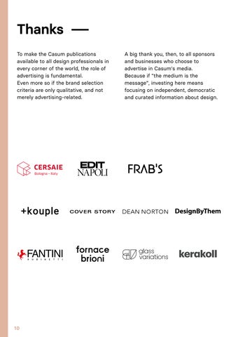 Casum Design Brands 2023 - The directory of the world’s top 800+ design brands 第 10 页