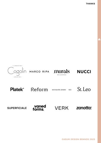 Casum Design Brands 2023 - The directory of the world’s top 800+ design brands 第 11 页