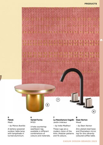 Casum Design Brands 2023 - The directory of the world’s top 800+ design brands 第 21 页