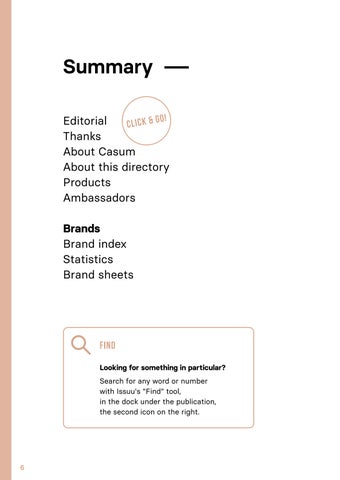 Casum Design Brands 2023 - The directory of the world’s top 800+ design brands 第 6 页