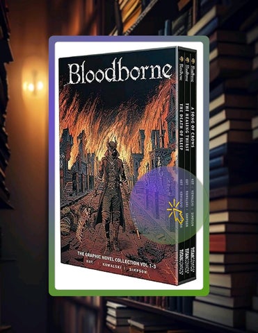 Immediate Read Bloodborne: 1-3 Slipcase Set (Graphic Novel) by Ales Kot