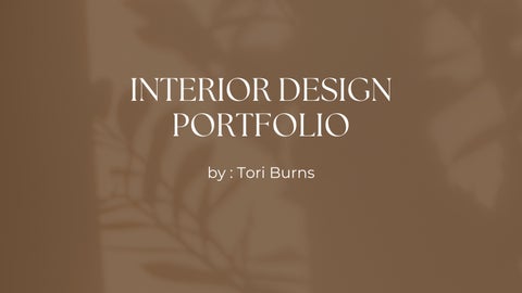 Tori Burns Interior Design Portfolio by ToriBurns - Issuu