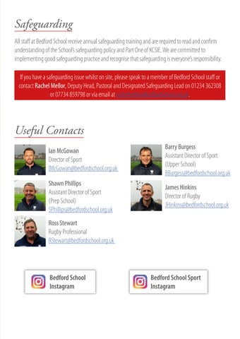 Match Day Arrangements 家具目录 · Bedford 教育 Rugby 第 9 页
