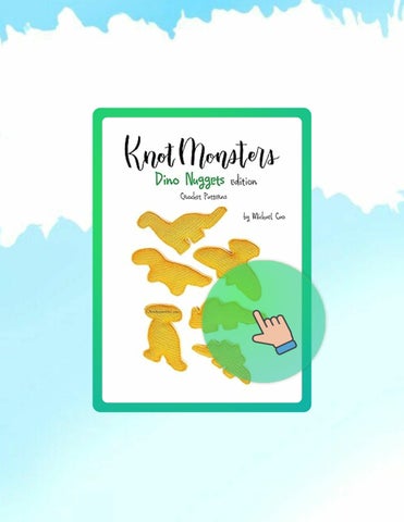 Download Ebook Knotmonsters: Dino Nuggets edition: Crochet Patterns by Michael Cao
