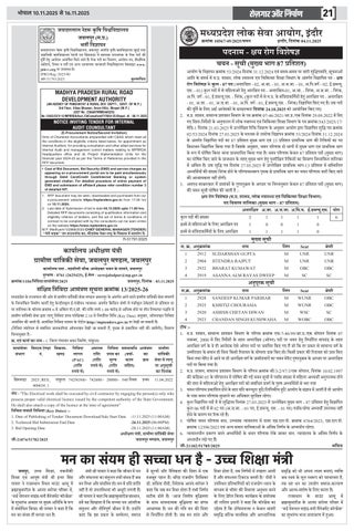 eRojgar-10 Nov 2025 To 16 Nov 2025 第 21 页