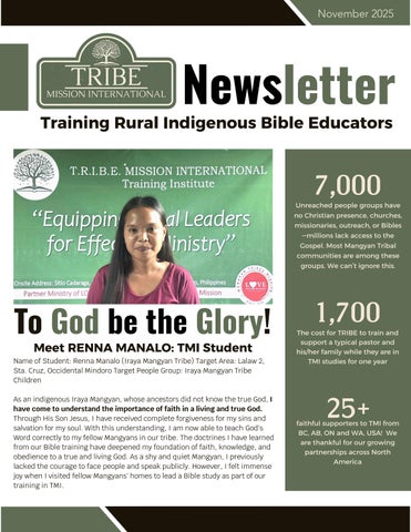 Nov TMI Partner Report