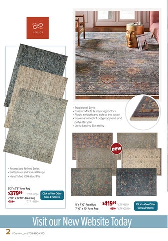 Trendy Area Rugs for the Holidays- at Darvin 家具 × 床垫 第 2 页