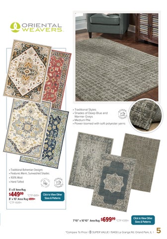 Trendy Area Rugs for the Holidays- at Darvin 家具 × 床垫 第 5 页