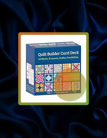 Start Reading Quilt Builder Card Deck: 40 Block, 6 Layouts, Endless Possibilities by C&T Publishing