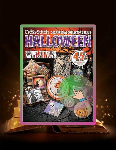 Get Book Just CrossStitch Halloween 2025 Special Collector's, Issue Spooky Stitching For All Skill L