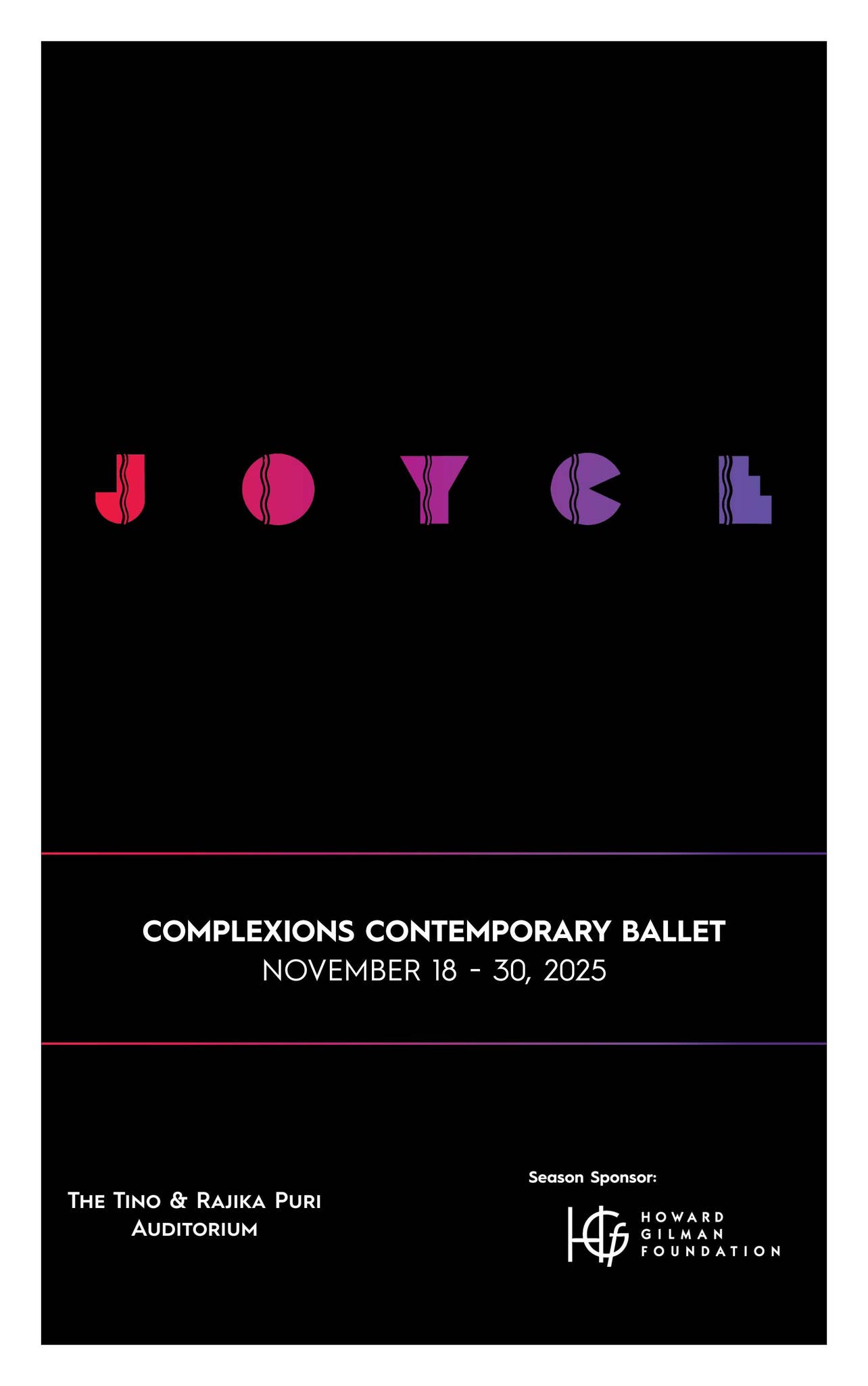 Complexions Digital Program by The Joyce Theater Foundation - Issuu