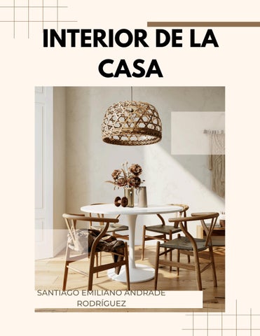 Cream Minimalist Home Interior Magazine