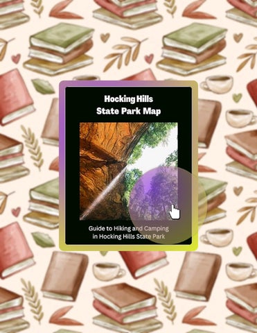 Grab Ebook Hocking Hills State Park Map: Guide to Hiking and Camping in Hocking Hills State Park by 