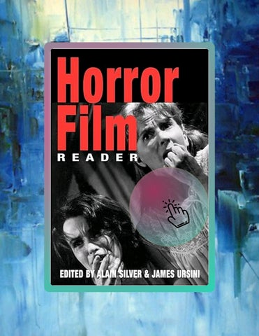 Quick Ebook Horror Film Reader by Alain Silver