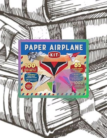 Immediate Read Paper Airplane Kit by Publications International Ltd.