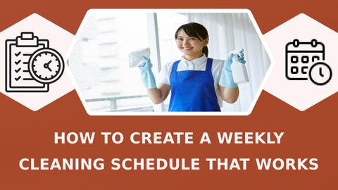 How to Create a Weekly Cleaning Schedule That Works by Michael Jones ...