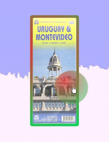 Start Reading Uruguay / Montevideo Travel Reference 1:800K/1:10K ITMB by ITMB Publishing LTD