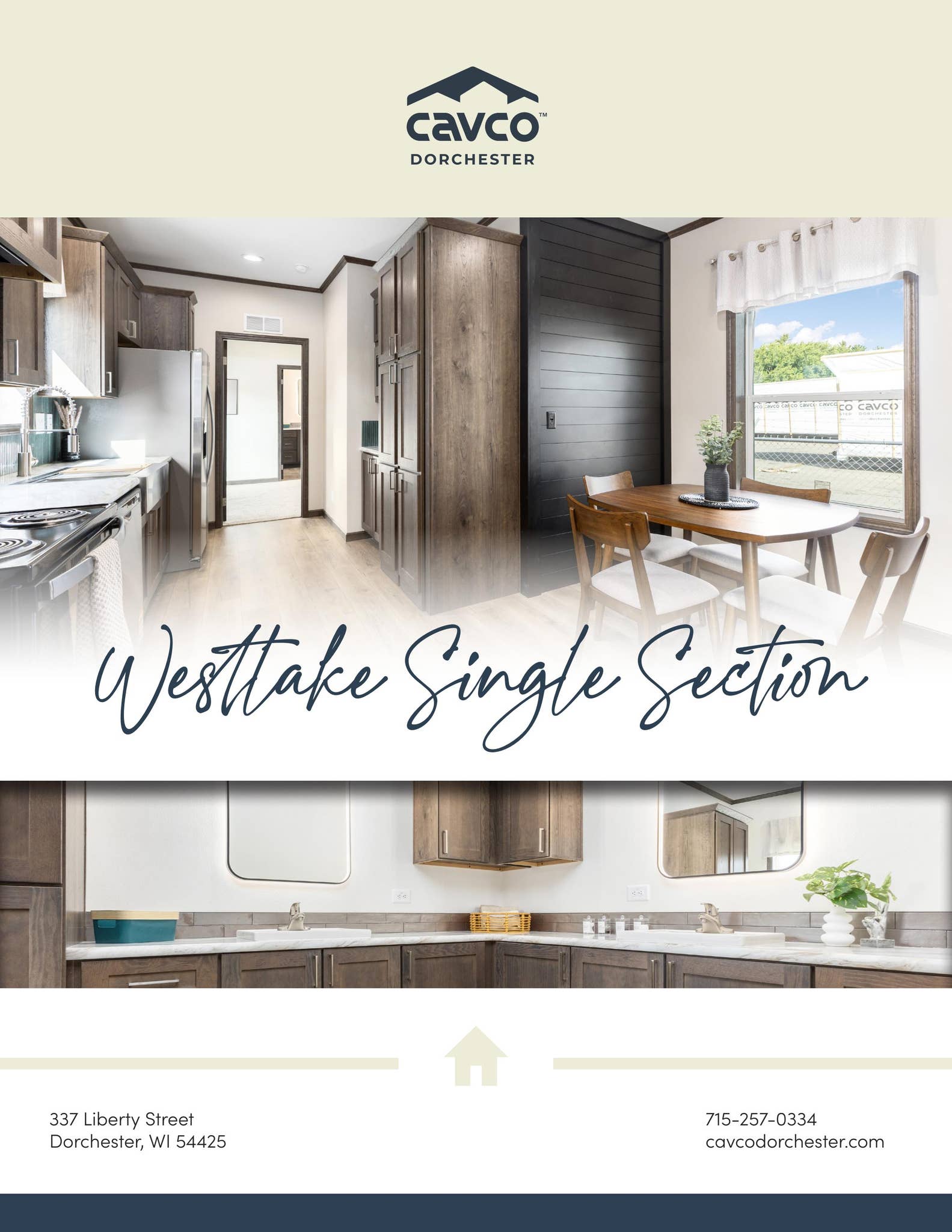 Cavco Dorchester Westlake Single Section 2026 by Commodore Homes, LLC ...