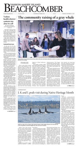 Vashon-Maury Island Beachcomber, November 13, 2025