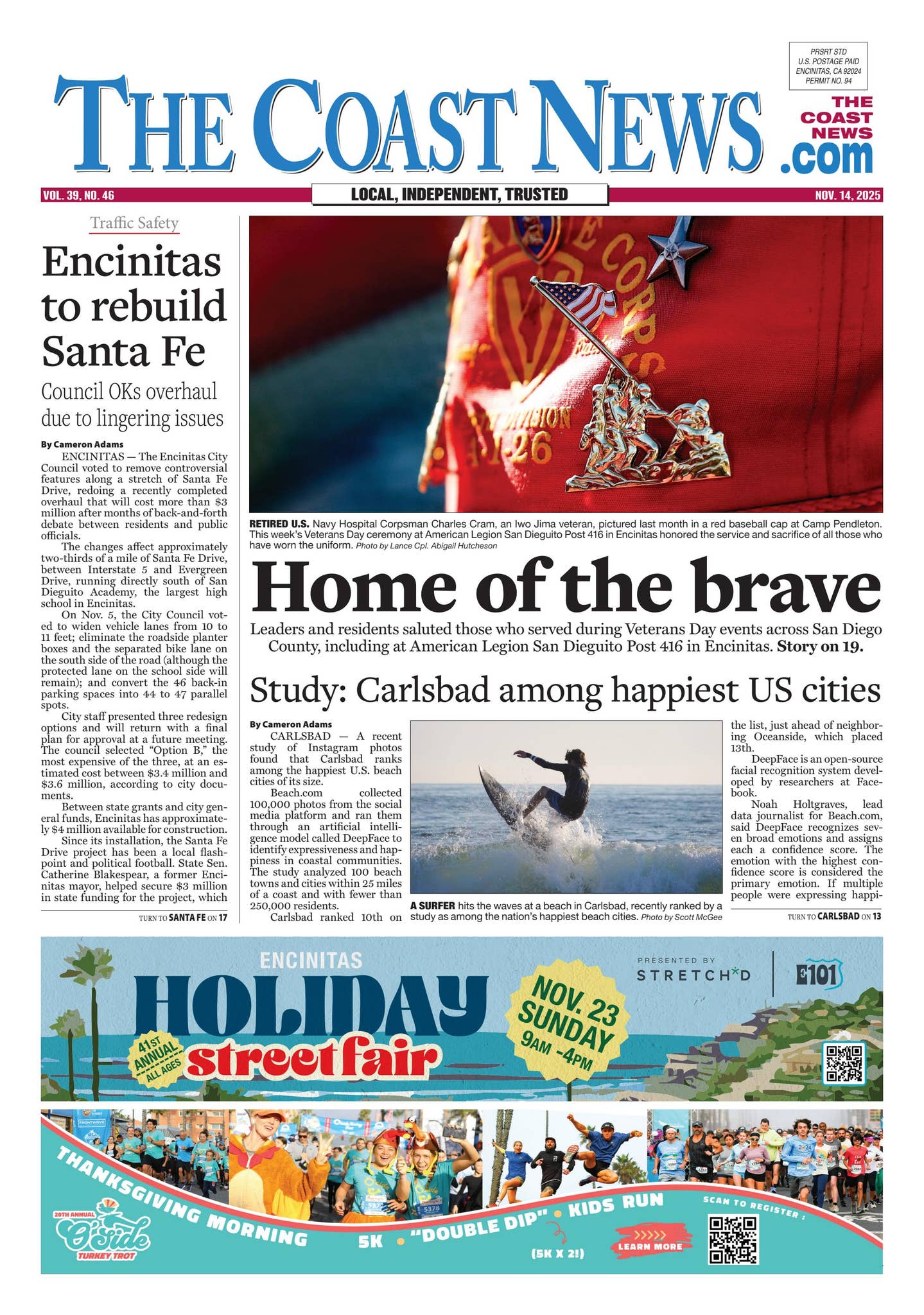 The Coast News, November 14, 2025 by Coast News Group - Issuu