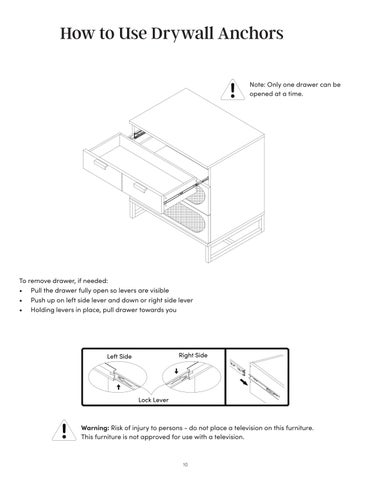 Harper 斗柜 Instruction Sheet 71320 第 10 页