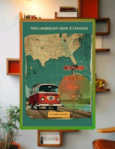 Read Online Complete RV Camper Checklist | Packing List, Shopping List, Reservations, Set up & Depar