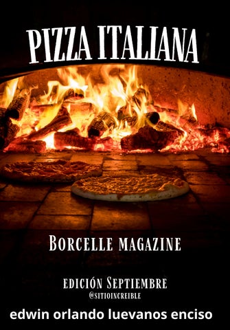 Revista Pizza Moderna Blanca