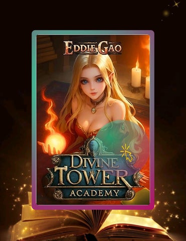 Digital Book Divine Tower Academy: A LitRPG Adventure by Eddie Gao