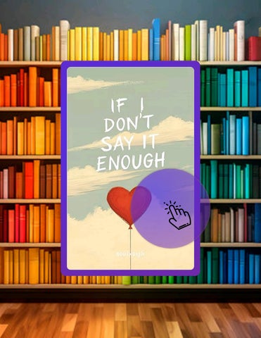 EBOOK If I Don’t Say It Enough by soul x sigh