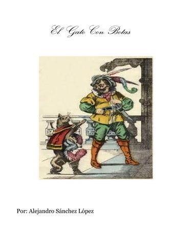 el gato con botas por alejandro sanchez lopez