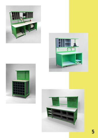 PIGEONHOLE BENCHES 第 5 页
