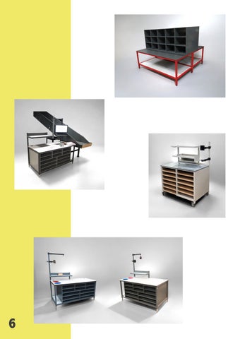PIGEONHOLE BENCHES 第 6 页