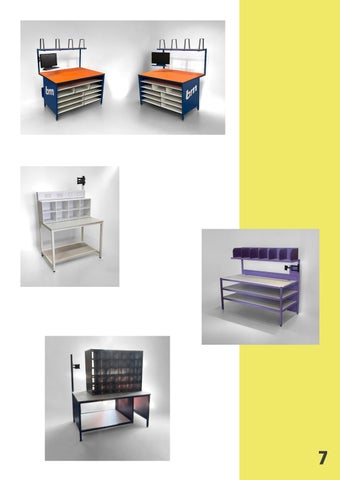 PIGEONHOLE BENCHES 第 7 页
