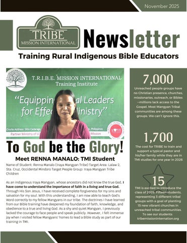 Nov TMI Partner Report