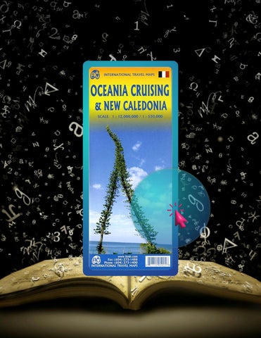 Full Ebook New Caledonia/Oceania Cruising Travel Reference Map by ITMB Publishing Ltd