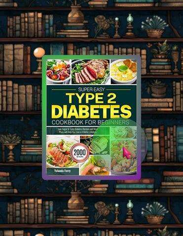 Read & Learn Super-Easy Type 2 Diabetes Cookbook for Beginners: Low-Sugar & Tasty Diabetes Recipes a