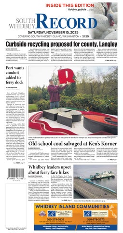 South Whidbey Record, November 15, 2025