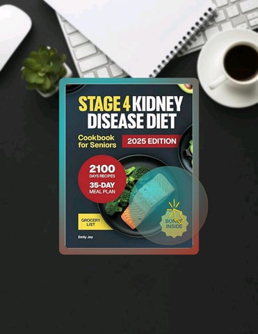 Start Reading Stage 4 Kidney Disease Diet Cookbook for Seniors: The Ultimate Guide with 2100 Days of