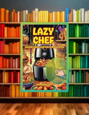 Ebook Version Lazy Chef: Cajun Food Air Fryer Quick & Easy Recipes: Authentic Delicious Louisiana Fl