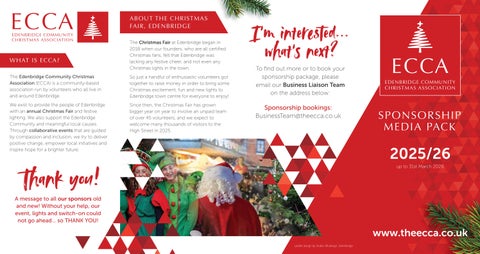 ECCA Sponsorship Pack 2025