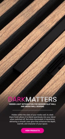 LED Technologies Ltd DarkMatters Acoustic Wall Panel LED 灯饰 手册 第 2 页