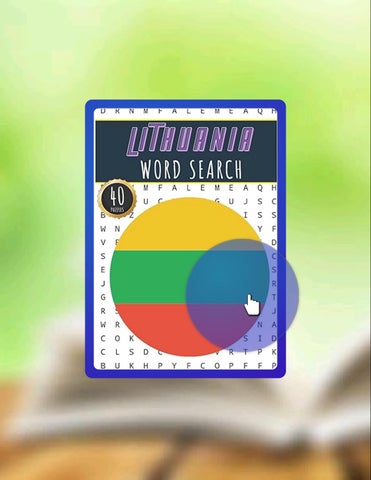 Grab Ebook Lithuania Word Search: 40 Fun Puzzles With Words Scramble ...