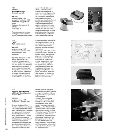 ACC Art Books 灯饰目录 · Joe Colombo 第 16 页