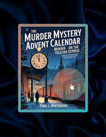 Get Ebook The Murder Mystery Advent Calendar - Murder on the Yuletide Express: An Interactive Christ