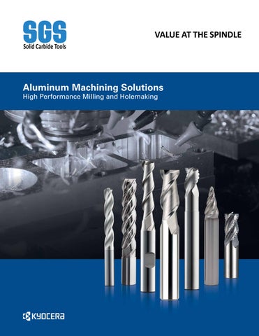 SGS Aluminum Machining Solutions