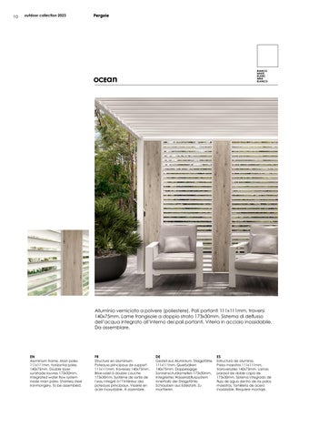 CATALOGO PERGOLE 2025 BIZZOTTO HOBBY&LEGNO 第 12 页