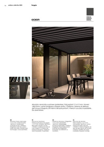 CATALOGO PERGOLE 2025 BIZZOTTO HOBBY&LEGNO 第 16 页