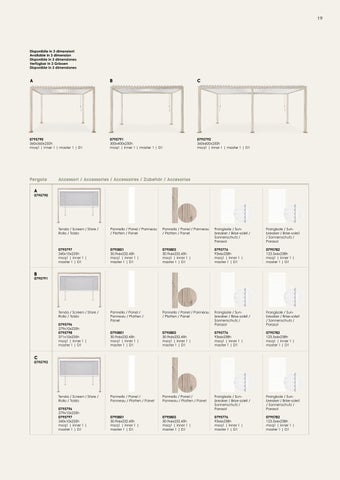 CATALOGO PERGOLE 2025 BIZZOTTO HOBBY&LEGNO 第 21 页