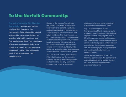 NFK2050 City of Norfolk Comprehensive Plan 第 6 页