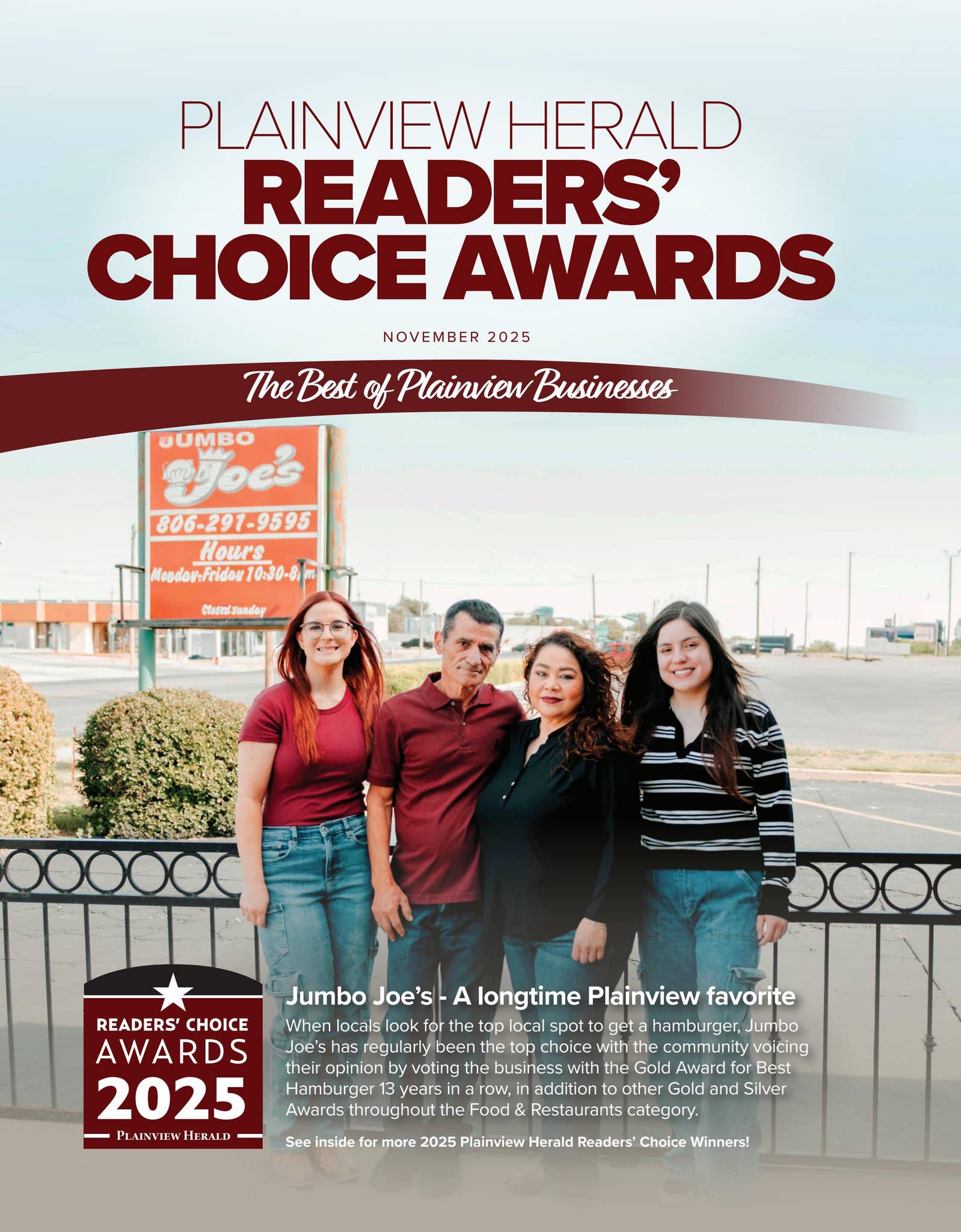 2025 Plainview Herald Reader's Choice Awards - Issuu